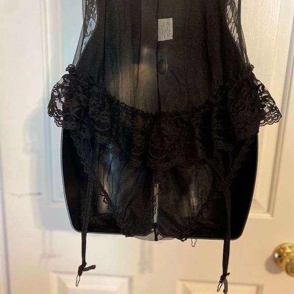 “NAN FLOWER” Vintage Lace Teddy BodySuit - Picture 11 of 14